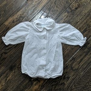 Chabre Ruffle Button Down Onesie